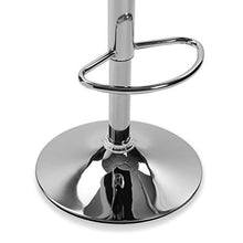 Versa 17920210 Sgabello con altezza regolabile in finta pelle Devon, 113 x 49 x 40 cm