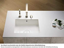 Dornbracht 38500002 - Lavabo da cucina in acciaio smaltato, colore: Bianco lucido