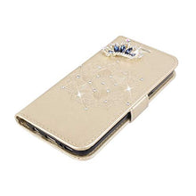 Bear Village® Cover per Samsung Galaxy S8, Anti Graffio Custodia in Pelle con TPU Interno, Alta qualità Galaxy S8 Cover con Chiusura Magnetica, Oro