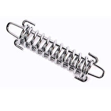 8Pcs Tension Coil Extension Gancio a molla Tensione in acciaio inossidabile Camping Tenda da campeggio Corda di serraggio Tenda di primavera Accessori per campeggio all'aperto escursionismo