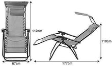 L&B-MR - Sedia a sdraio da giardino, reclinabile, per esterni, pieghevole, a gravità, con baldacchino e sedie reclinabili, supporta 200 kg
