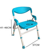 TLMYDD Sgabello da Doccia Antiscivolo for Le Donne Incinte in Bagno in Lega di Alluminio Sgabello da Bagno