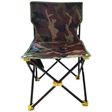 CTRGSM Seggiolone Pieghevole da Esterno Cammuffamento Camping Portatile Campeggio Multifunzionale Escursionismo Picnic Travel Travel Attrezzatura da Pesca ricreativa FDWFN