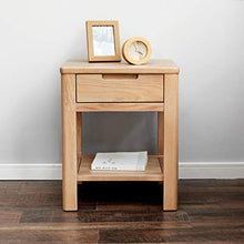Comodino in Legno massello, monostrato con Camera da Letto a cassetti Nordic Economy Moderno Armadio Minimalista Piccolo carico 300 kg-35x40x50 cm FANJIANI