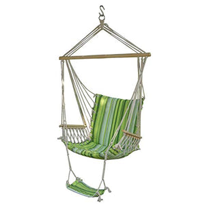 Xhtoe Sedia Amaca Amaca Altalena per Esterni in Tela per Il Tempo Libero Sedia Sospesa da Giardino Patio Yard Max 330Lbs Comfort E Durata