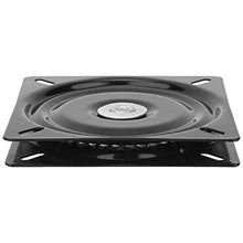 Lantro JS Giradischi Universale Rinforzato per Tavolo da Pranzo in Ferro Nero a 360 Gradi, Sedile Girevole, Resistente per Sedia con Sgabello da Bar(6 Inches-Full Beads Thick)