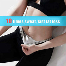 Dan&Dre Pantaloni da Yoga Donna, Pantaloni da Allenamento, Pantaloni da Sauna da Donna 2 in 1 per Allenamento Perdita di Peso Pantaloni Dimagranti Pantaloni da Allenamento Sauna Pantaloni da Jogging