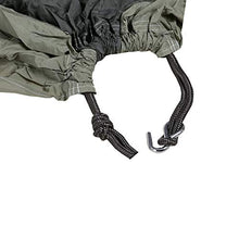 Rebecca Mobili Amaca da Campeggio Giardino Verde Militare Nylon Carico 120 kg con Sacca Moschettoni Funi L 275 x D 136 cm (cod. RE6312)