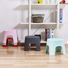 Ispessita Plastica Sgabello Casa Dining Chair Scarpe Modifica Sgabello Basso Sgabello Piccolo Sgabello Rotondo Multicolore Sgabello Antiscivolo Bagno Sgabello Piccolo Mazha,A