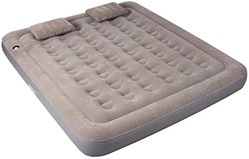 HongLianRiven Lettino da Viaggio Camping Aria Regina Materasso, Materasso Gonfiabile Materassino con Pompa d'Aria, Letto Gonfiabile Blow Up Materasso, 197 × 175 × 20 Centimetri 6-3