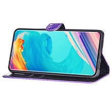 Robinsoni Custodia Compatibile con Nokia X7 Cover Libretto Magnetica Cover Portafoglio Pelle PU Antiurto Cover Silicone Custodia Taccuino Cover 360 Gradi Telefono Custodia Signorile Viola