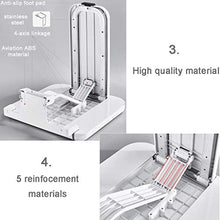 Sedia da doccia con porta invisibile Sgabello pieghevole Pieghevole Sgabello Doccia a muro Sedile ABS Materiale antiscivolo Portico Sgabello Sgabello Isolamento Performance Scarpa Cambio sgabello 39x4