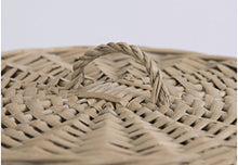 Cestini Cestini Vestiti Snack Giocattoli Cesto Portaoggetti Cesto Salice Naturale Vendo Tessuto Camera da Letto Soggiorno TG,Large