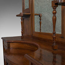 Credenza antica, Inglese, Palissandro, Comò, Inchiostro, Intarsio Bosso Vittoriano, C.1900