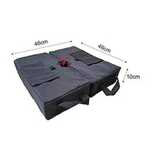 æ— Ombrellone da giardino con base per ombrellone, resistente alle intemperie, con ampia apertura per patio e spiaggia