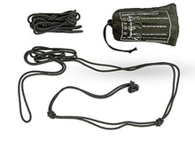 Biglietto per il commercio equo e solidale della Luna, corde nautiche fatte a mano e durevoli per installazione di amaca < 1 min, pre-annodate, 2 pezzi x 2,4 m x 5 mm, 230 g, dentro e fuori