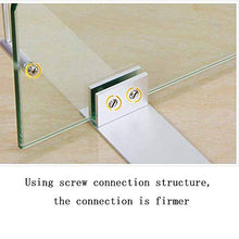 Storage Mensole da Bagno a Parete, ripiano in Vetro Elegante e Resistente alla Sicurezza, mensole da Bagno a Parete, portaoggetti per Doccia a Parete per Foratura per Cucina in Bagno (3 Livelli)