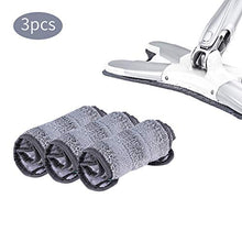 SSAYY Mop Mop per Uso Domestico Detergente per Pavimenti Lungo Manico in Acciaio Inossidabile Panno in Microfibra Panno Piatti Mop 360 Rotante Wring Cucina Domestica Mop