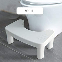 JYZ Vasino Tozzo, Sgabello per WC, Poggiapiedi per Sedile WC Antiscivolo Creativo, Adatto A Tutti I Servizi Igienici, Costipazione, Emorragia, Flatulenza, Gonfiore