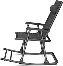 Summer Recliner Pieghevole Lounge Chair Lazy Office Outdoor Beach Sedia a Dondolo Sedia ospedaliera Sedia per Patio Regolabile