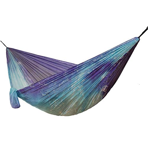 Amaca Unico Oceano Paracadute Amaca Campeggio Sedia Sospesa Da Giardino Altalena Mobili Stampa Paracadute Tessuto Letto Per Dormire