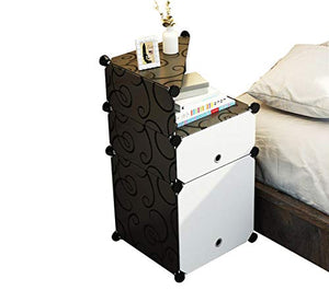 OCCP Scatola in plastica per Guardaroba da Camera da Letto con Armadio Fai-da-Te per la Decorazione Domestica e la conservazione della Stanza dei Bambini