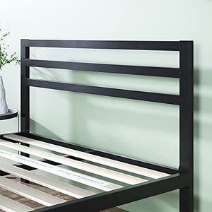 Zinus Mia Modern Studio 35,5 cm Rete del letto in metallo 1500H / Base del materasso/ Non sono necessarie le molle/ Supporto resistente in legno per letto/ Montaggio facile/ 140 x 190 cm