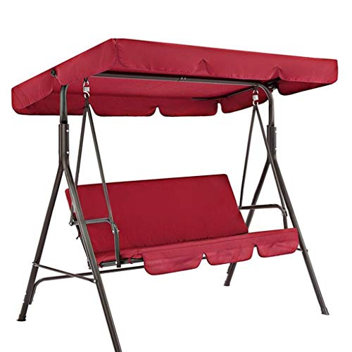 ZXD Copertura for Dondolo da Giardino, Dimensioni dei Seggiolini A 2 E 3 Posti Solo for Amaca da Esterno Protezione dalla Polvere Sun Shade, Mobili da Giardino (Color : Three People/164X114X15CM)