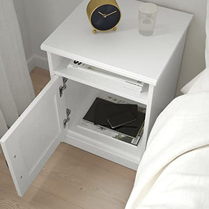 Ikea Songesand Comodino Bianco 16 1/2x15 3/4 303.674.41