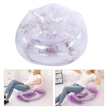 Divano portatile Comodo divano pieghevole ad aria, per l'intrattenimento, per la famiglia(purple, 110 * 110 * 85cm)