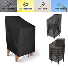 Centitenk Coperchio di Protezione Lounge Impermeabile Patio Copertura della Sedia da Giardino Mobili da Giardino impilabile