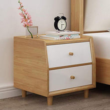Comodini Nordic Legno Solido, Camera da Letto, Locker, Piccolo gabinetto, Eleganti mobili Governo di immagazzinaggio (Color : A)