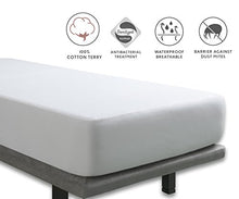 tural - Coprimaterasso Anti-Acari Impermeabile e Traspirante. Una Piazza e Mezza 120x190/200 cm - Proteggi Materasso Impermeabile