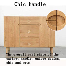 COUYY Solido Legno di Quercia Madia su Ordine Credenza mobili in Legno Naturale