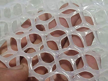 Rete di Pollame Recinzione in Plastica,Reti da Allevamento Esagonali in Seta di Pollo Esagonale Rivestite in PVC Recinto del Balcone Delle Scale Dell'animale Domestico del Coniglio Dell'uccello