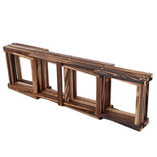 Tellaboull for Scaffale per Vini in Legno Classico di Alta qualità Portavasi per Bottiglie da 3/6/10 Supporto per mensole da Cucina con Barra di Alta qualità Elegante