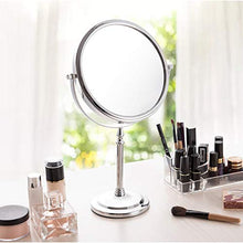 Specchio da tavolo cosmetico specchio da tavolo camera da letto bagno a due lati 3x ingrandimento specchio da tavolo