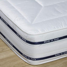 Kit rete e materasso una piazza e mezza 120x190 FINLANDIA più cuscino fiocco memory aloe in regalo, rete una piazza e mezza a doghe 120x190 ortopedica con materasso memory alto 22cm