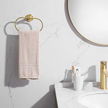 Rishx Portasciugamani Stile Europeo Appeso al Muro Bagno Anello Asciugamano Ottone Antico Bagno appendini Asciugamani Accessori Bagno
