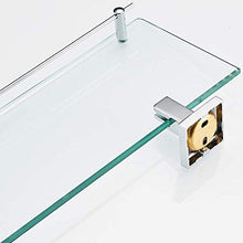 GDFEH Scaffale per Il Bagno Scaffale per disabili Montaggio a Parete Bagno Stampaggio Organizer Shelf Scaffale in Vetro temperato
