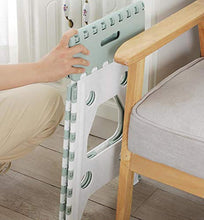 LLQM Poggiapiedi Pieghevole in plastica per Sedia, Sgabello da Toilette per Bagno da Cucina, Sgabello da Campeggio per Escursionismo Esterno