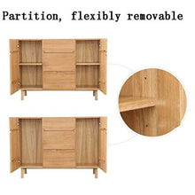 COUYY Solido Legno di Quercia Madia su Ordine Credenza mobili in Legno Naturale