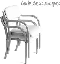 JXXDDQ - Sgabello da bar in legno, con schienale e bracciolo, utilizzabile per scrivania, sala da pranzo, sedia per apprendimento, per casa e commerciale, colore: verde e marrone