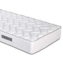 EVERGREENWEB Materasso Singolo in Waterfoam Alto 20 cm con Cuscino Memory Foam Gratis Ortopedico Rivestimento Bianco Effetto Massaggiante Antiacaro per Tutti Reti e Letti Singoli, Fashion (80x190 cm + 1 Cuscino Memory Foam, Fashion Bianco)