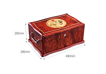 Accessori del sigaro Corrosione Cigar Humidor Cedar legno foderato Desktop Cigar Humidor Dargong modello Top 100 Capacità Cigar Box Giorno del Ringraziamento Idea a padre husabnd Buon apporto di umidi