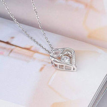 Baoxiaohed Collana in Argento Sterling, Aggiungi Collana Zircon S925 Fashion Maternal Love Style, Adatta per La Festa della Mamma, Regali di Anniversario E Regali di Compleanno