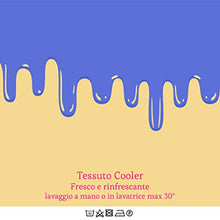 Copri materasso che RINFRESCA il materasso, Cooler è il tessuto rinfrescante adatto per chi soffre il caldo di notte 100% ANALLERGICO. Sovramaterasso - Coprimaterasso COOLER FRESH matrimoniale 165x195