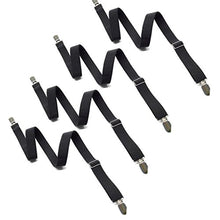 Glield Bretelle per Lenzuola, Confezione da 4, sotto Divano, Materasso, Lenzuolo Regolabile Lunghezza 50-200cm Bianco BDJ01