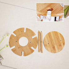 CENPEN. Legno Wine Rack, di Legno di bambù Governo del Vino Creativo semplicità Governo del Vino, 6 Rack