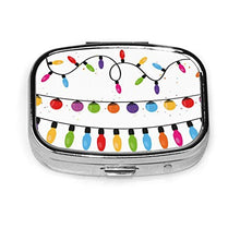 Set di luci natalizie per pillole e pillole di Natale, per feste di Natale, per pillole e pillole da viaggio, per integratori di vitamine